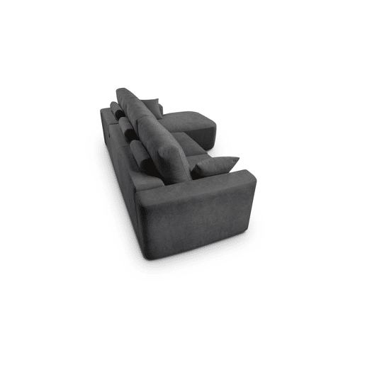 Chaise longue direita ROUND 234cm antracite Chaise longue direita ROUND 234cm antracite