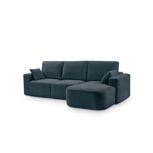 Chaise longue direita ROUND 234cm azul