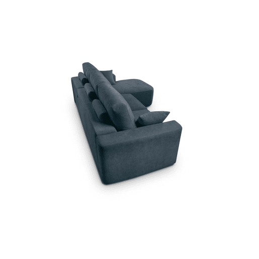 Chaise longue direita ROUND 234cm azul