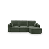 Chaise longue direita ROUND 234cm verde