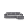 Chaise longue direita ROUND 234cm cinza escuro