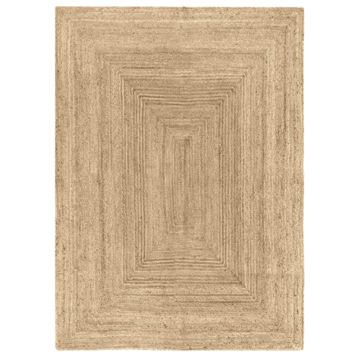 Tapete de juta ALHAMBRA 160x230cm cor natural