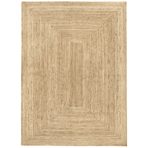 Tapete de juta ALHAMBRA 240x350cm cor natural Tapete de juta ALHAMBRA 240x350cm cor natural