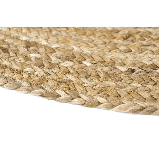 Tapete redondo de juta ALHAMBRA 100cm cor natural Tapete redondo de juta ALHAMBRA 100cm cor natural