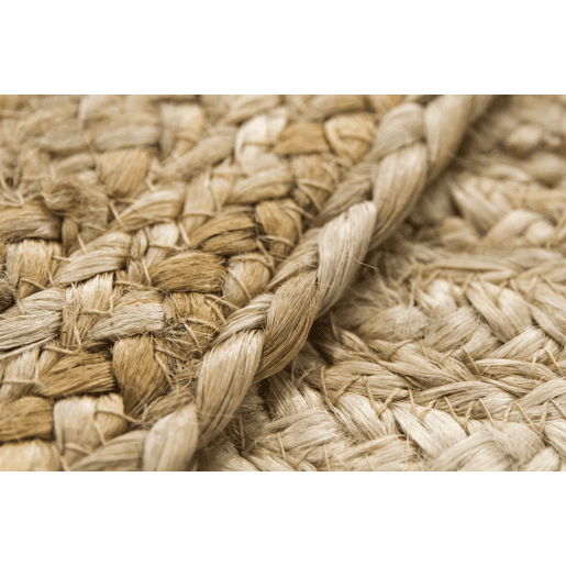 Tapete redondo de juta ALHAMBRA 100cm cor natural Tapete redondo de juta ALHAMBRA 100cm cor natural