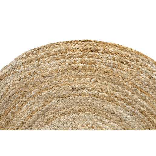 Tapete redondo de juta ALHAMBRA 100cm cor natural Tapete redondo de juta ALHAMBRA 100cm cor natural