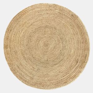 Tapete redondo de juta ALHAMBRA 150cm cor natural