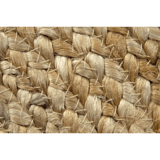Tapete redondo de juta ALHAMBRA 150cm cor natural