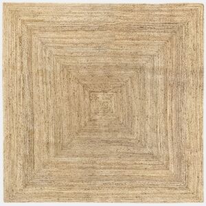 Tapete de juta ALHAMBRA 200x200cm cor natural