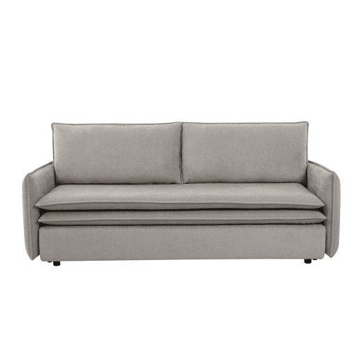 Sofá cama 3 lugares KEITH cor cinza Sofá cama 3 lugares KEITH cor cinza