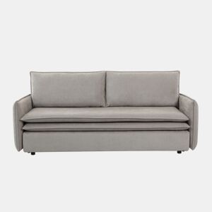 Sofá cama 3 lugares KEITH cor cinza