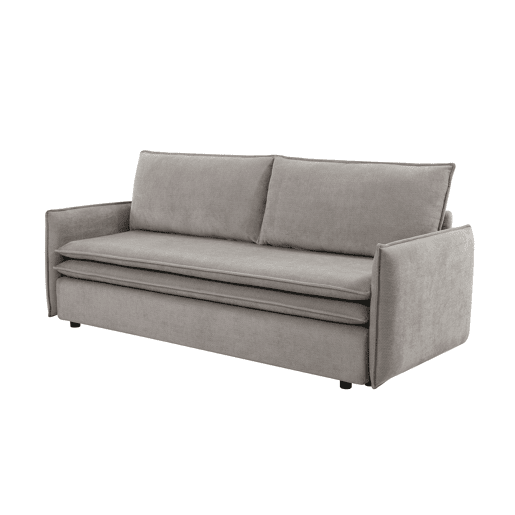 Sofá cama 3 lugares KEITH cor cinza Sofá cama 3 lugares KEITH cor cinza
