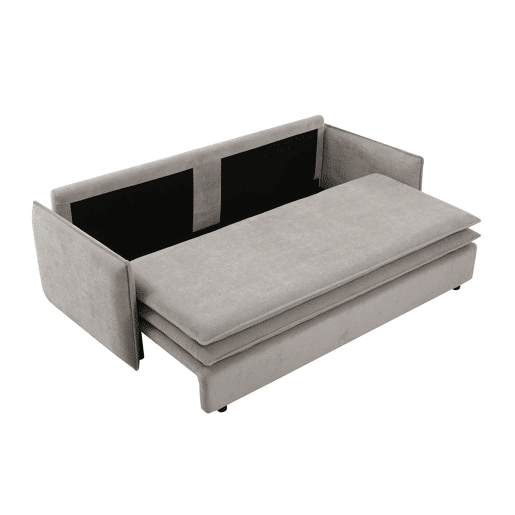 Sofá cama 3 lugares KEITH cor cinza Sofá cama 3 lugares KEITH cor cinza