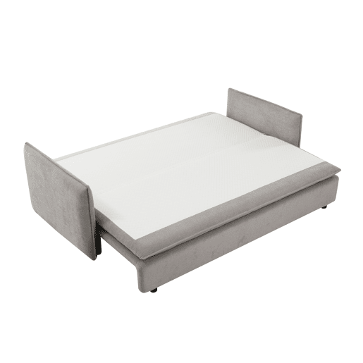 Sofá cama 3 lugares KEITH cor cinza Sofá cama 3 lugares KEITH cor cinza