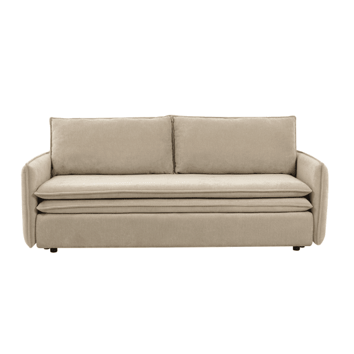 Sofá cama 3 lugares KEITH cor bege