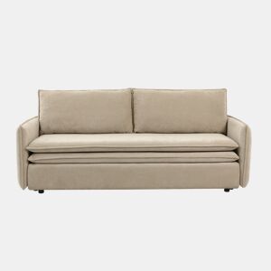 Sofá cama 3 lugares KEITH cor bege