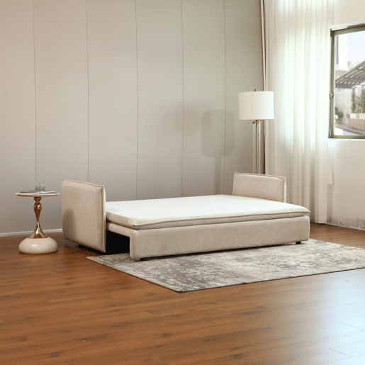 Sofá cama 3 lugares KEITH cor bege