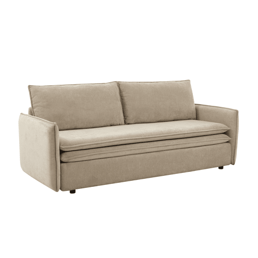 Sofá cama 3 lugares KEITH cor bege