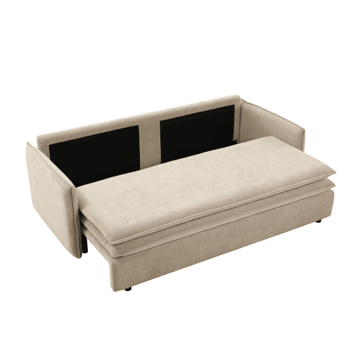 Sofá cama 3 lugares KEITH cor bege