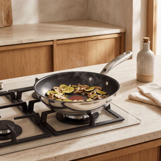 Frigideira Tefal INFINITE 24cm aço inoxidável