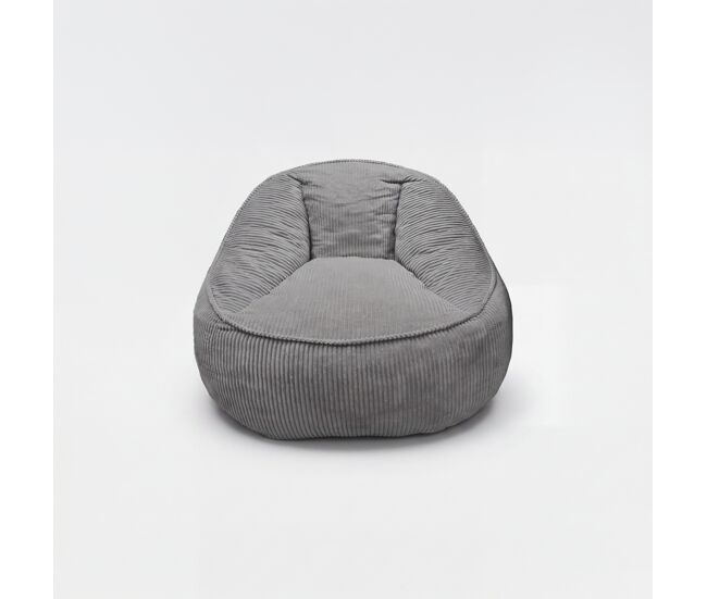 Puff poltrona miky 85x90x70cm color gris