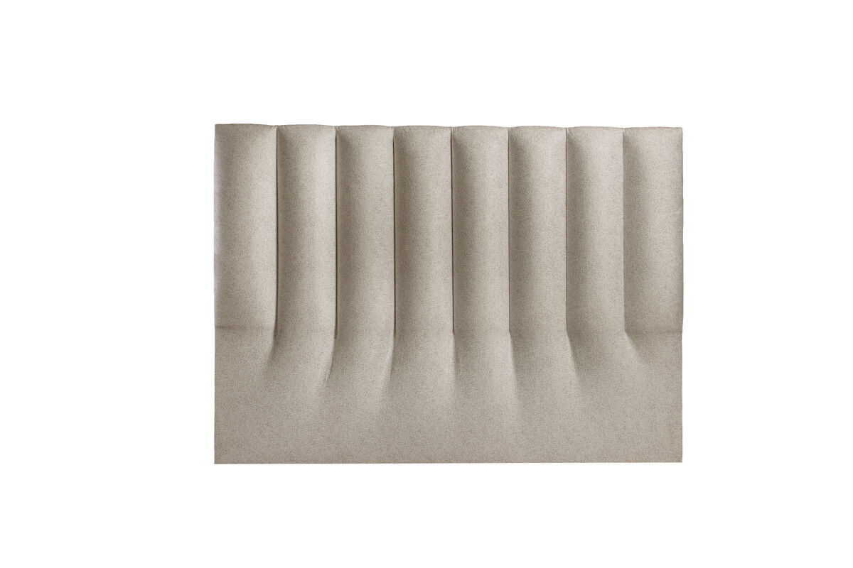 Cabecero goya 160x115x7cm borreguito beige - conforama