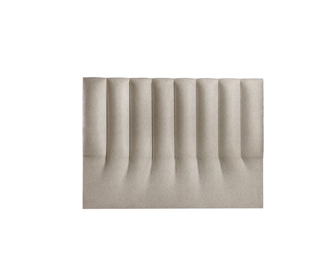 Cabecero goya 160x115x7cm borreguito beige - conforama