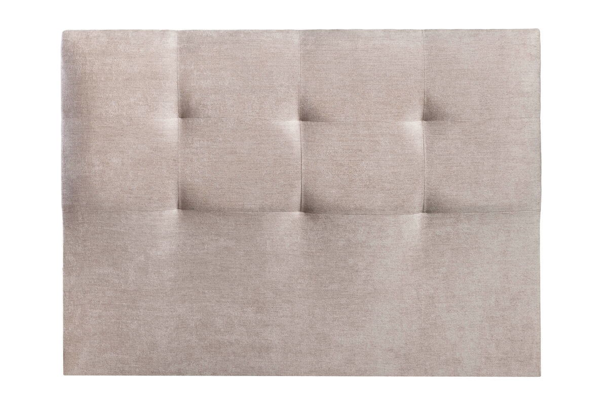 Cabecero MIRO 160x115x7cm tela loto beige