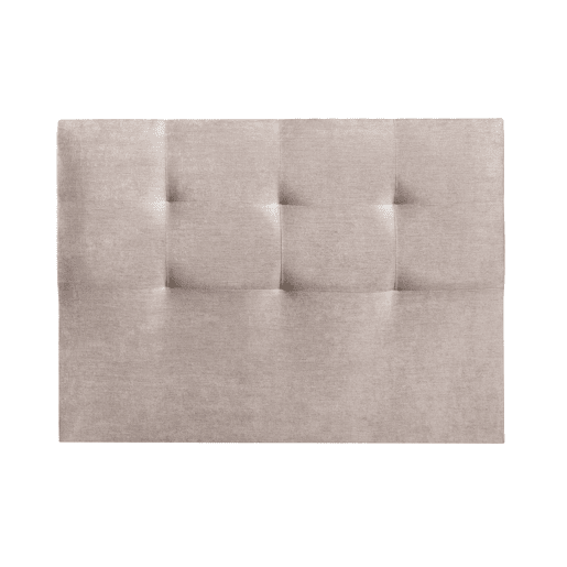 Cabeceira MIRO 160x115x7cm tecido loto bege