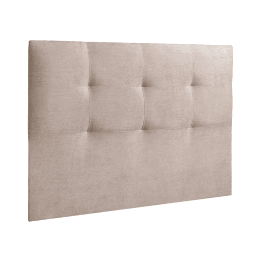 Cabeceira MIRO 160x115x7cm tecido loto bege