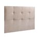 Cabecero MIRO 160x115x7cm tela loto beige Cabecero MIRO 160x115x7cm tela loto beige Beige
