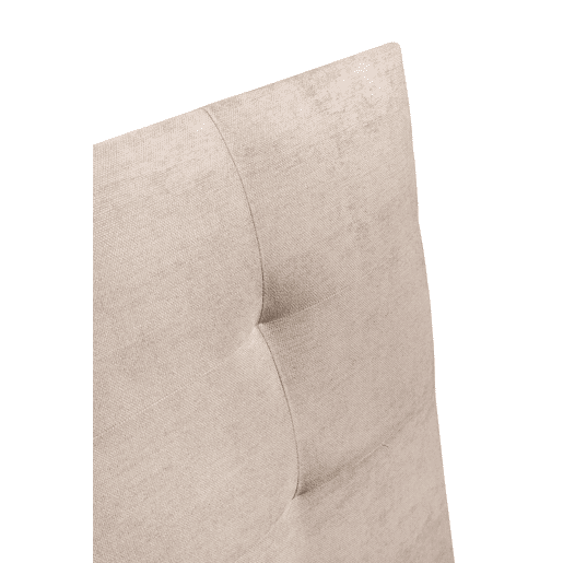 Cabeceira MIRO 160x115x7cm tecido loto bege