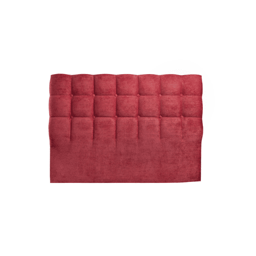 Cabeceira MONET 160x115x7cm em tecido bordeaux