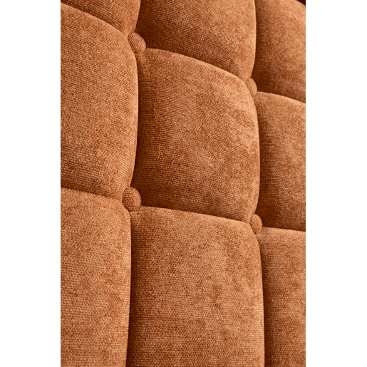Cabeceira MONET 160x115x7cm em tecido ocre