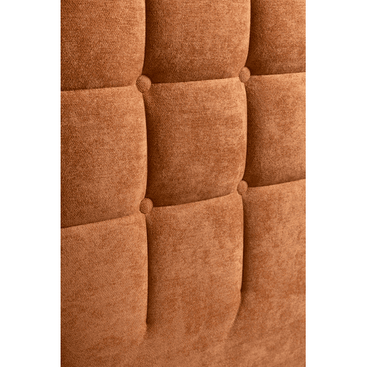 Cabeceira MONET 160x115x7cm em tecido ocre