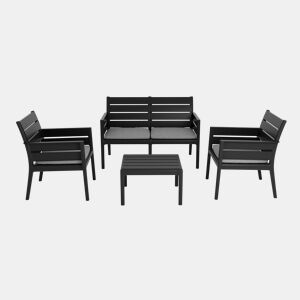 Conjunto de jardim PANKA cor antracite