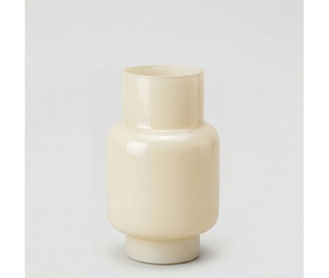 Jarrón butter m vidrio pintado 31cm
