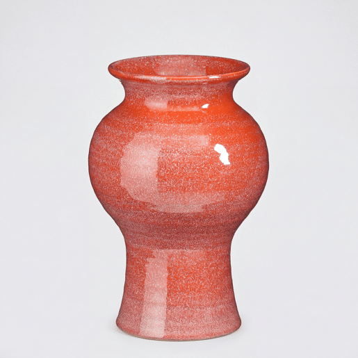 Jarro JAIPUR cerâmica laranja 27cm