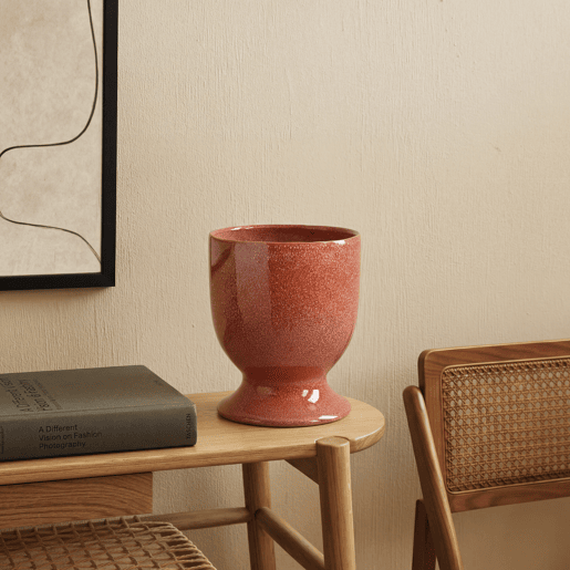 Vaso para flores JAIPUR de cerâmica 19,5cm