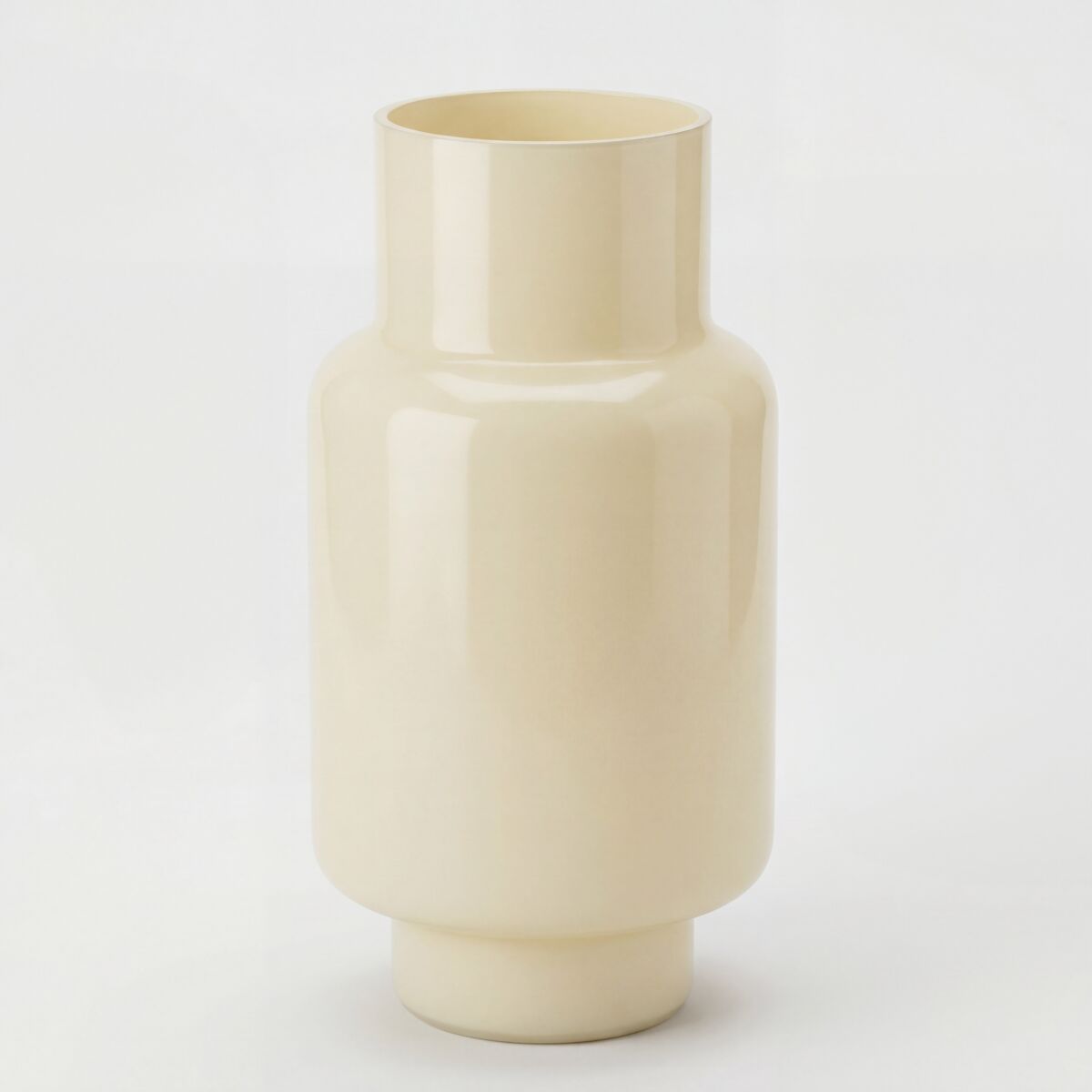 Jarrón butter l vidrio pintado 38,5cm