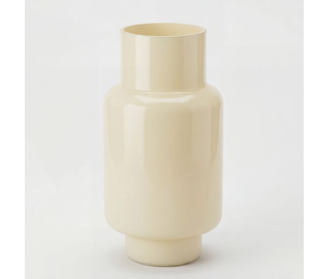 Jarrón butter l vidrio pintado 38,5cm
