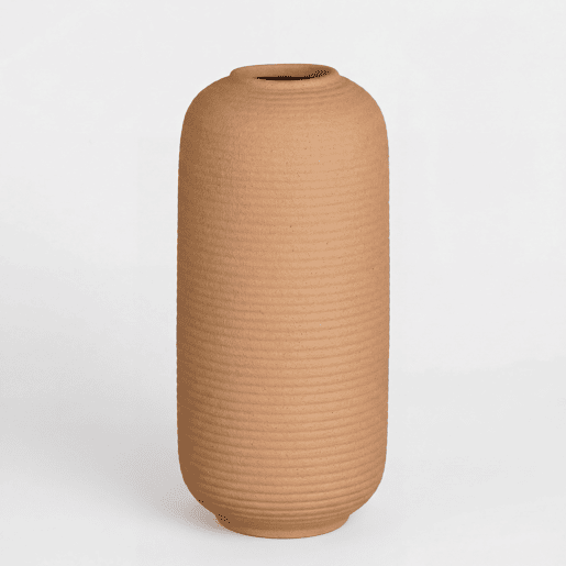 Jarro LODI cerâmica cor terracota 26cm