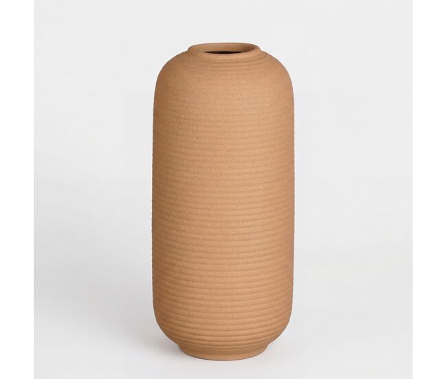 Jarrón lodi ceramica color terracota 26cm