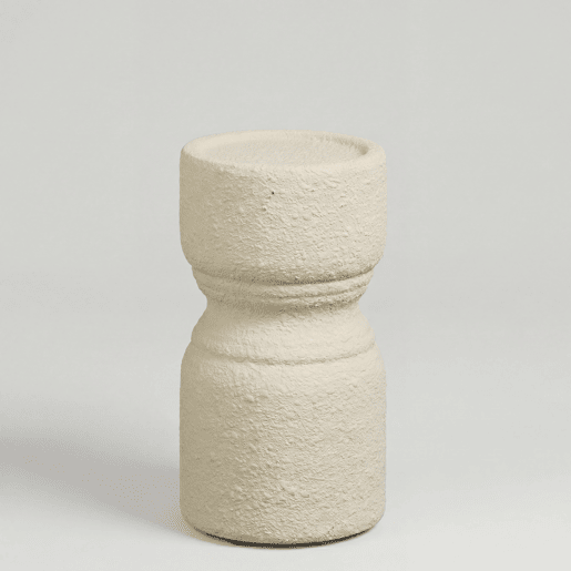 Castiçal DEIÁ em cerâmica 19,5x11cm