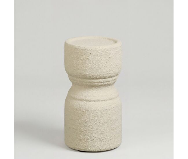 Candelabro deiá en ceramica 19,5x11cm