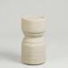 Candelabro DEIÁ en ceramica 19,5x11cm Candelabro DEIÁ en ceramica 19,5x11cm Blanco