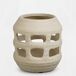 Candelabro ARTÁ en ceramica 18x16,5cm Candelabro ARTÁ en ceramica 18x16,5cm Blanco