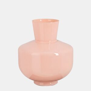 Jarro PASTEL ROSA L vidro pintado 45cm