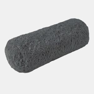 Almofada de pescoço FLUFFY 15x40cm cor antracite