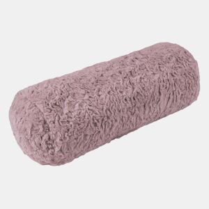 Almofada de pescoço FLUFFY 15x40cm cor rosa